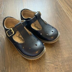 FootMates - Harper Navy Blue Kids Dress Shoes